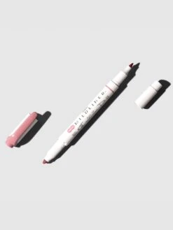 Zebra Mildliner Dual Tip Highlighter(Zebra Mildliner Dual Tip Highlighter) 23 Zebra Mildliner Dual Tip Highlighter(Zebra Mildliner Dual Tip Highlighter) -Cloth And Paper Shop Zebra Mildliner Dual Tip Highlighter SmokeRed CP 1