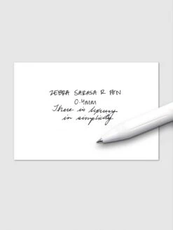 Zebra Sarasa R Pen | 0.4 Mm(Zebra Sarasa R Pen 0 4 Mm) 22 Zebra Sarasa R Pen | 0.4 Mm(Zebra Sarasa R Pen 0 4 Mm) -Cloth And Paper Shop Zebra Sarasa R Pen 0.4mm Black 2