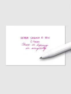 Zebra Sarasa R Pen | 0.4 Mm(Zebra Sarasa R Pen 0 4 Mm) 35 Zebra Sarasa R Pen | 0.4 Mm(Zebra Sarasa R Pen 0 4 Mm) -Cloth And Paper Shop Zebra Sarasa R Pen 0.4mm Magenta 2