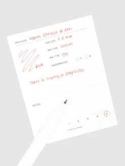 Zebra Sarasa R Pen | 0.5 Mm(Zebra Sarasa R Pen 0 5 Mm) -Cloth And Paper Shop Zebra Sarasa R Pen 0.5mm Red In Use CP 1